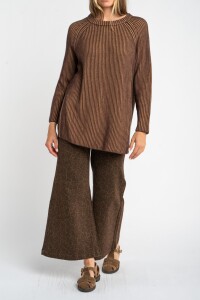 Sweater Texturado Chocolate