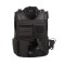 Chaleco TACTICAL S.I porta placas - Cia Militar Negro