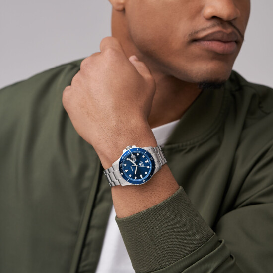 Reloj Fossil Fashion Acero Plata 0