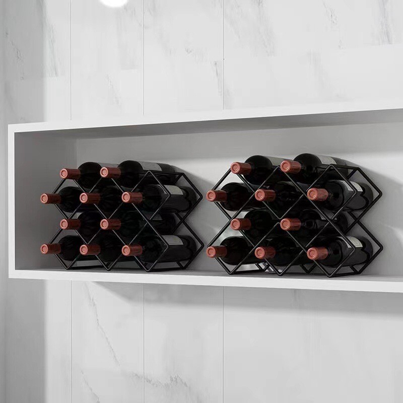 Vinera hierro para 8 botellas Vinera hierro para 8 botellas