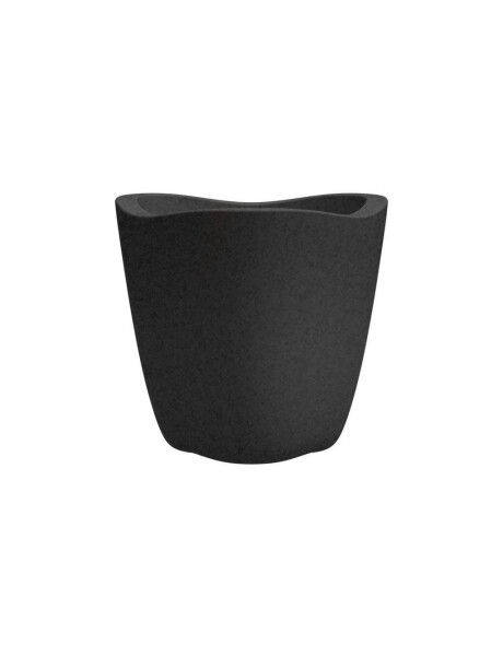 MACETA 26X30CM TRYAS JARDIN GRAFITO GRIS GRANITO OSCURO MACETA 26X30CM TRYAS JARDIN GRAFITO GRIS GRANITO OSCURO