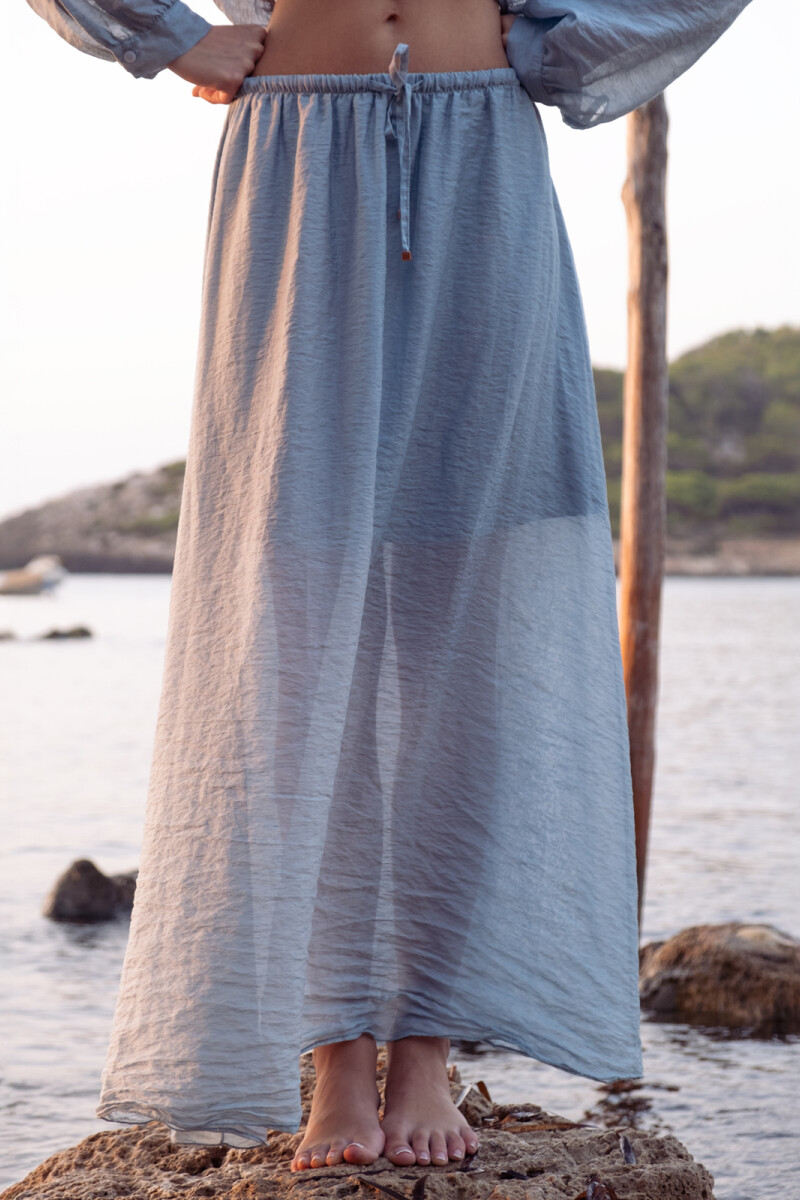 ABBY SKIRT Aqua