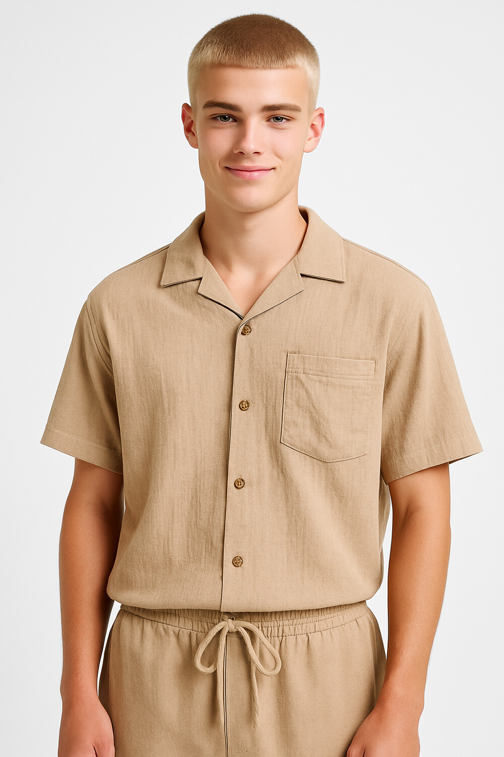 Camisa Zeran Caqui
