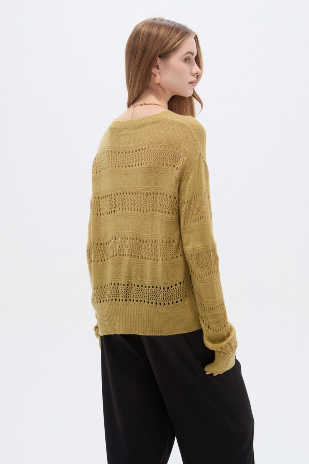 Sweater Tuloek Verde Oliva Claro
