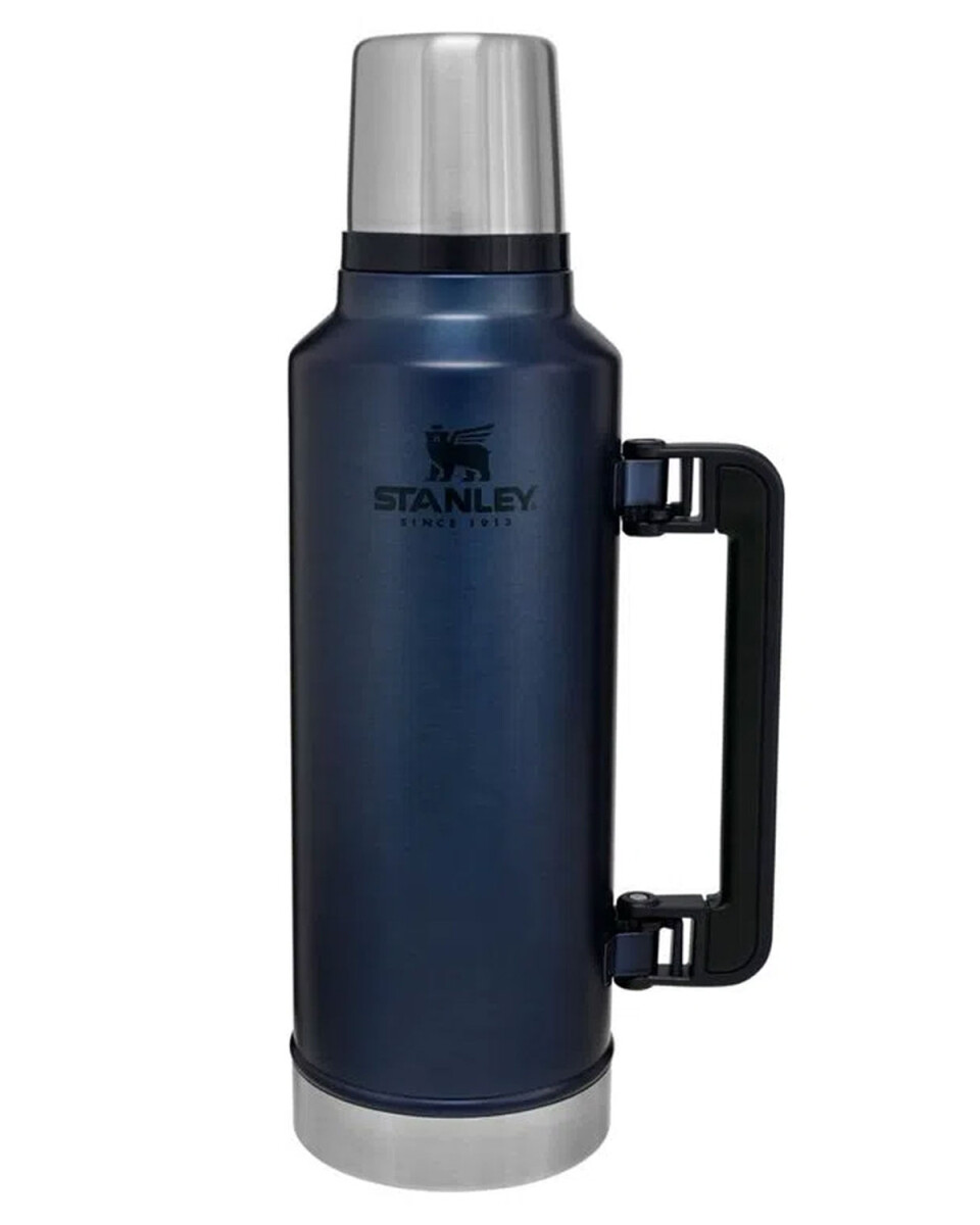 Termo Stanley Ultra 1.4 litros original con tapón cebador - Azul 