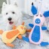 Juguete Peluche Perro Mascota Masticable Felpa Para Ansiedad Color Variante Puerco