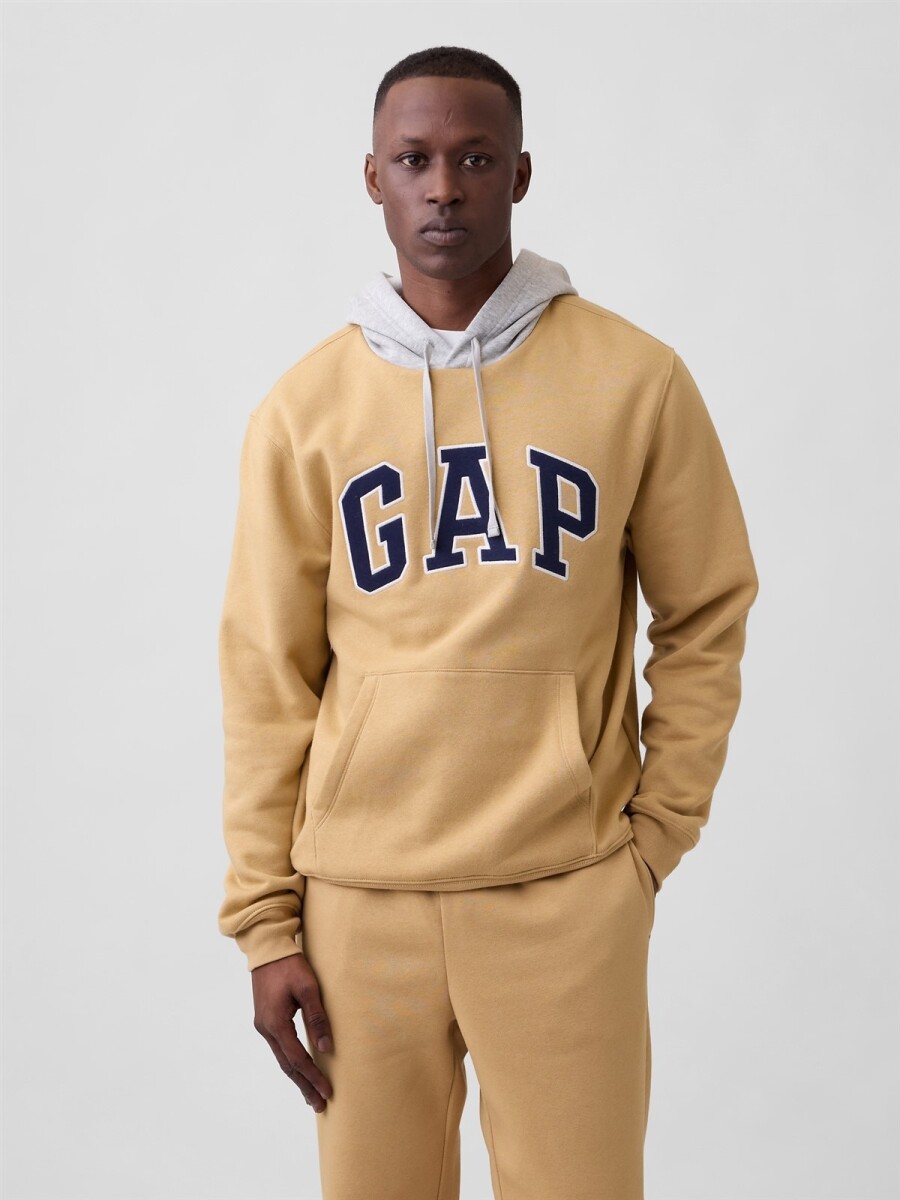 Canguro Logo Gap Hombre - Taos Taupe 15-1119 Tcx 