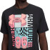 Remera de Hombre UNDER ARMOUR M Logo Collage Ss Negro - Rosado