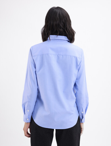 Camisa oxford Lia azul