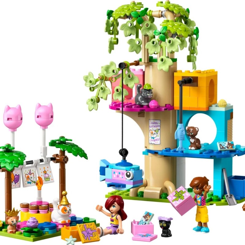 LEGO Friends – Fiesta de Cumpleaños del Gato & Casa en el Árbol (42666) LEGO Friends – Fiesta de Cumpleaños del Gato & Casa en el Árbol (42666)
