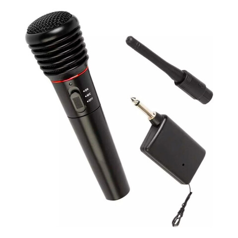 Micrófono Inalámbrico Profesional Para Karaoke Alta Calidad Variante Color Rojo