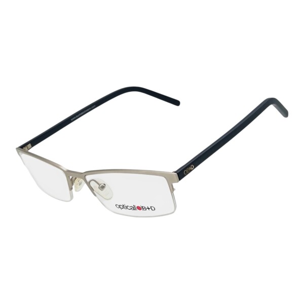 OPTICAL B+D 8018-75B - Adulto - Plateado plateadouniforme