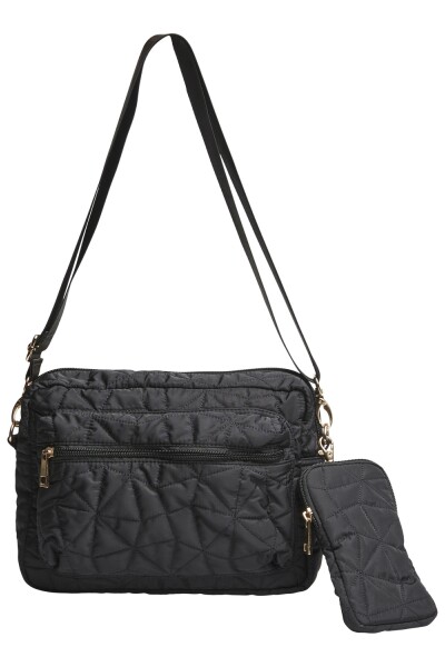 Bolso Sille Bandolero Cruzado Black