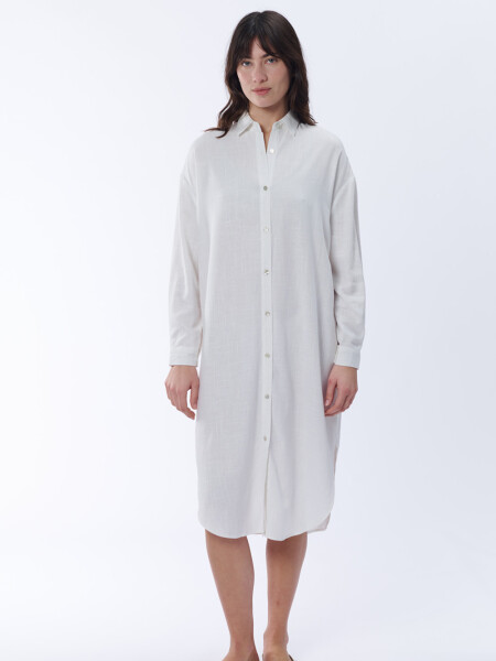Camisa larga oversize Crudo