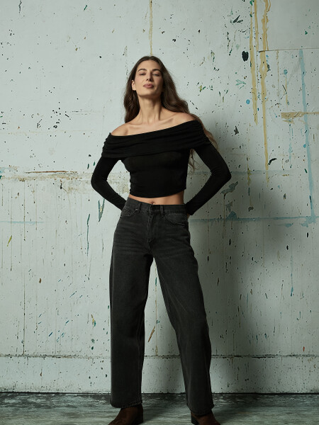 JEAN VILORA GRIS OSCURO