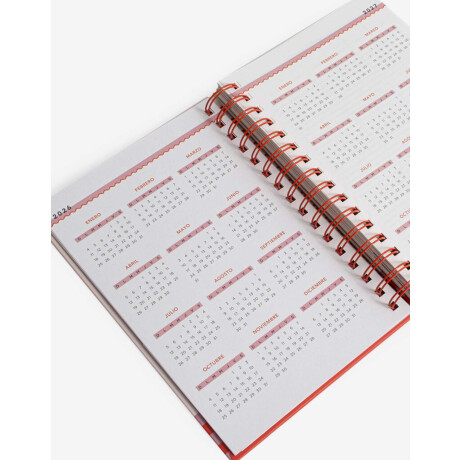 Agenda Ilustrada 2026 Combinacion Multicolor