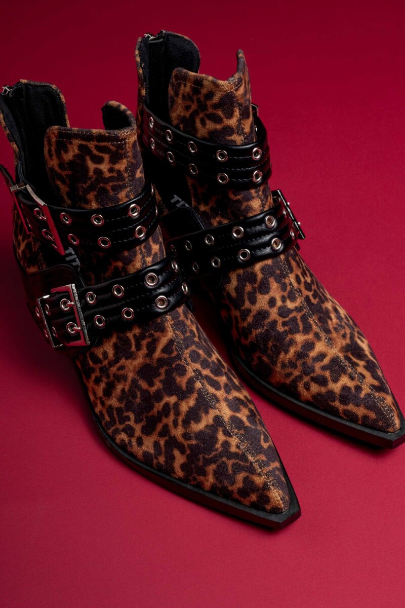 Botas Evile Leopardo