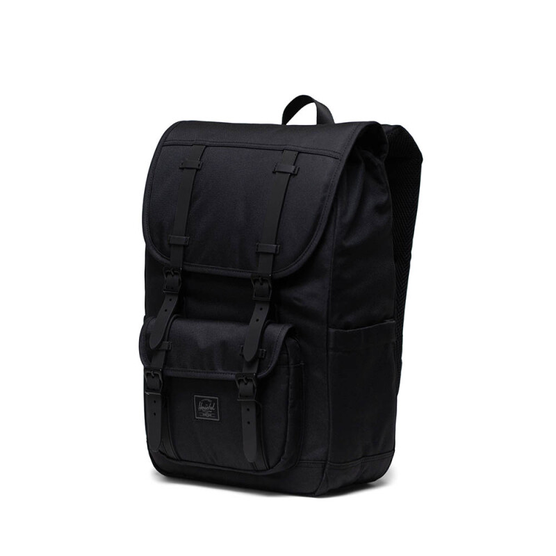 Herschel Little America Mid Backpack Black Tonal