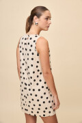 VESTIDO CRISTAL Beige