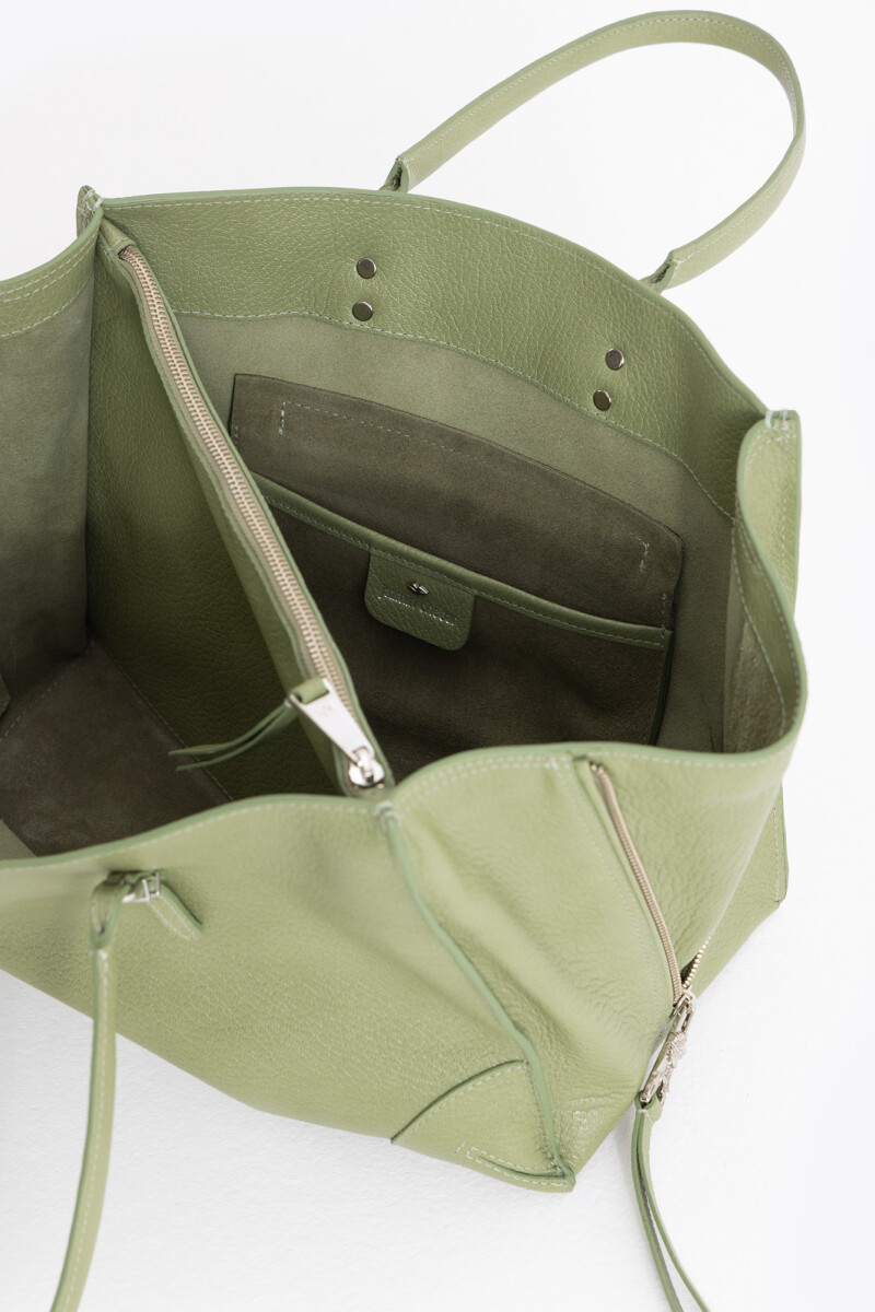 TOTE BARROQUE SMALL Verde Oliva