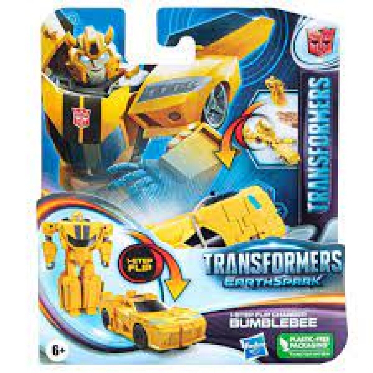 Transformers EarthSpark 1-Step Flip Changer Bumblebee 