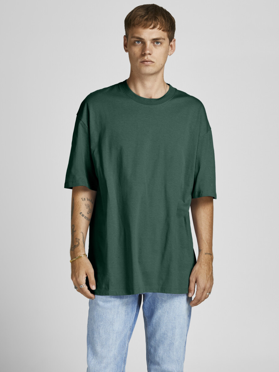 Camiseta Basica Manga Corta - Trekking Green 