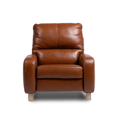 Butaca Brickell (Reclinable) - Cuero Básico 457 (Brandy)