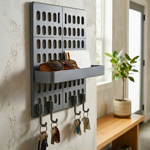 Panel Tablero Organizador Ranurado de Pared Cocina Baño Panel Tablero Organizador Ranurado de Pared Cocina Baño
