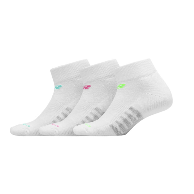 Medias New Balance X3 QUARTER - N5040BLANCOMULTICOLOR BLANCO