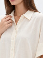 Camisa Litsa Crudo / Natural