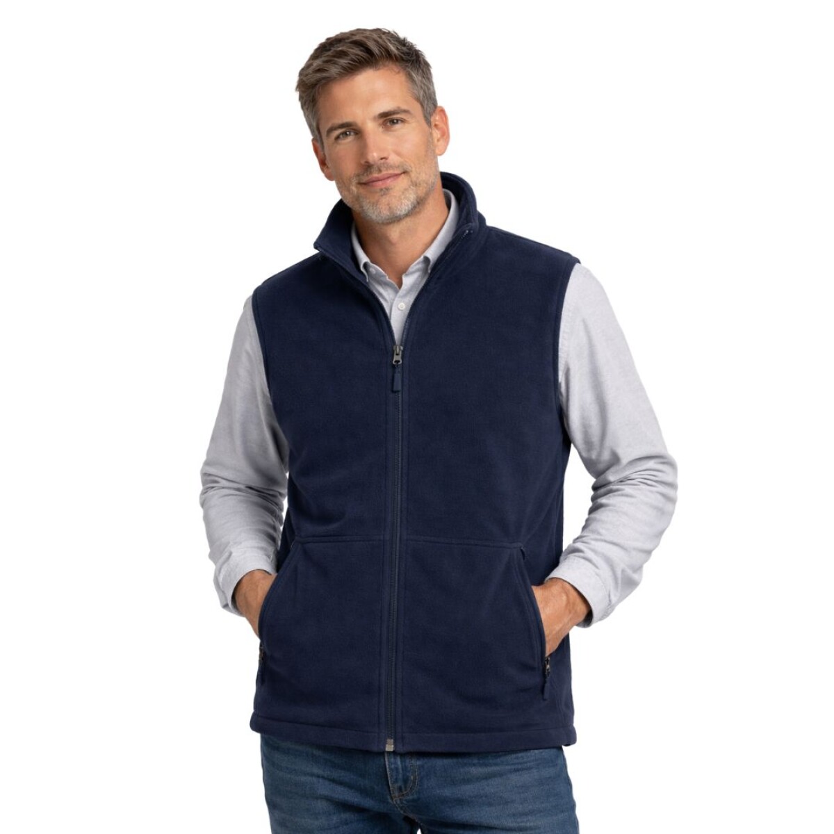 Chaleco micropolar - Azul marino 