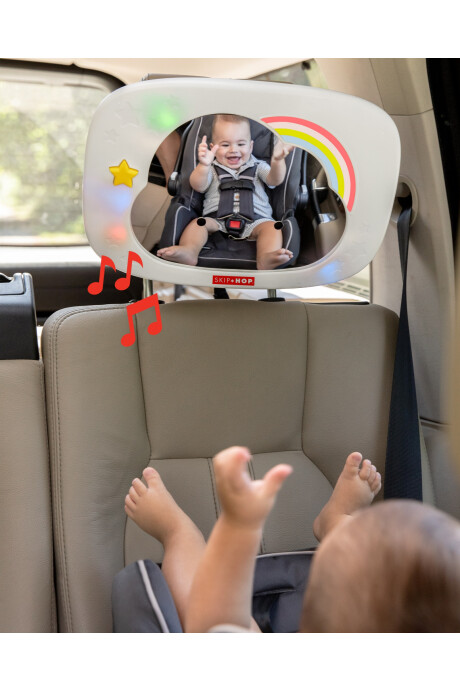 Espejo entretenedor para auto, diseño nube Espejo entretenedor para auto, diseño nube