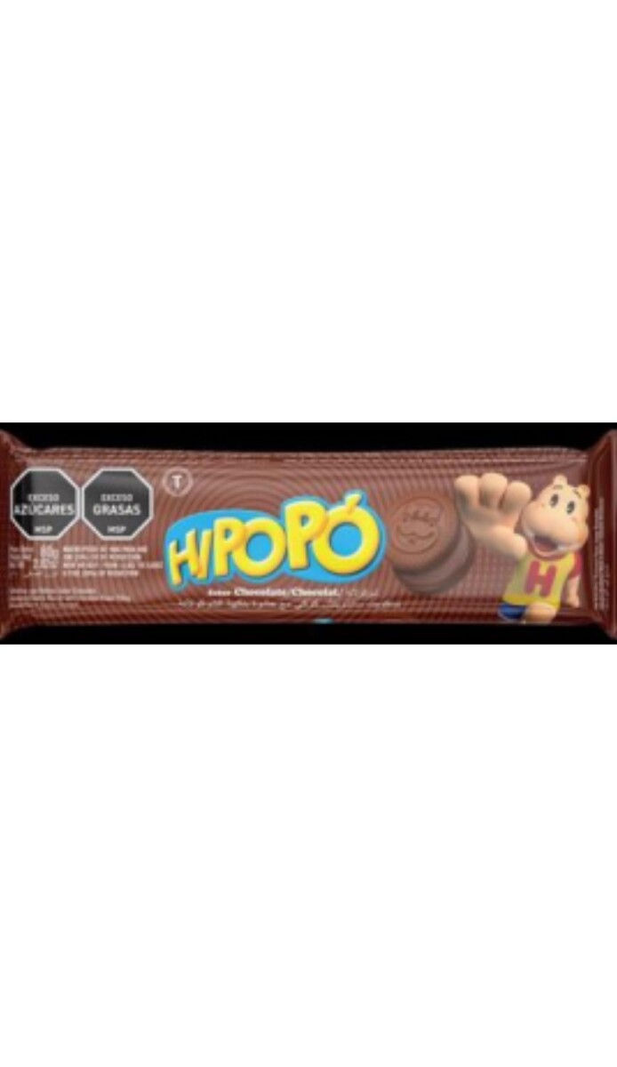 RELLENA HIPOPO. 80g CHOCOLATE (UNIDAD) 