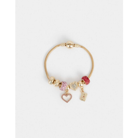 Pulsera Flexible Multidijes Dorado