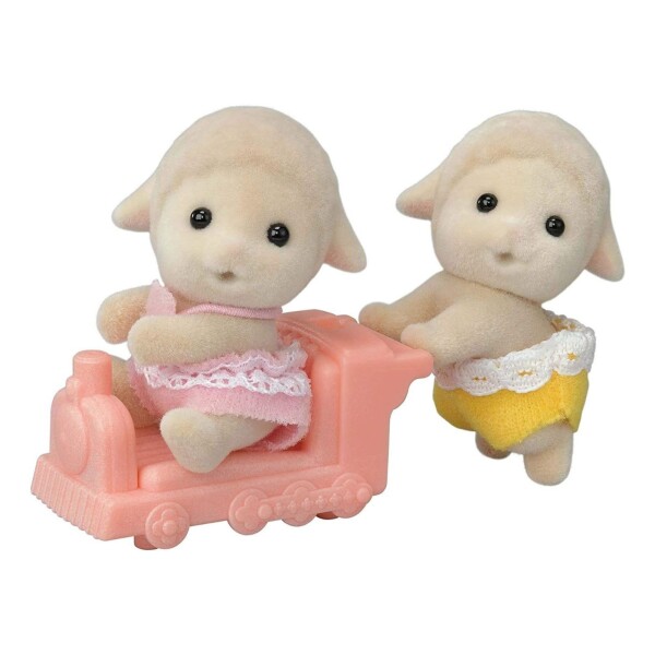 Sylvanian Families Ovejas Bebe Gemelos Juguete Muñecos Sylvanian Families Ovejas Bebe Gemelos Juguete Muñecos