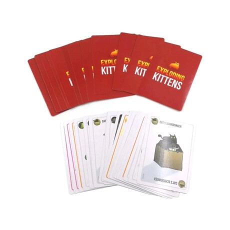 Juego de Cartas Exploding Kittens Grab And Game Top Toys 001