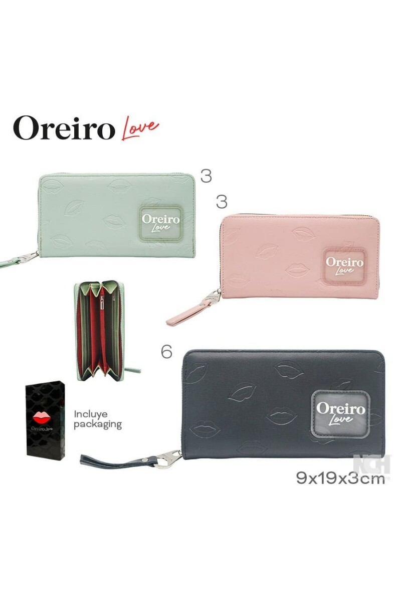 Billetera Las Oreiro Rosa