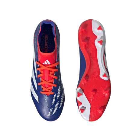 adidas Predator League FG lucid blue/solar red/white