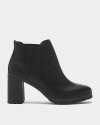 Botas Chelsea Allington Mid Mujer Black Full Grain