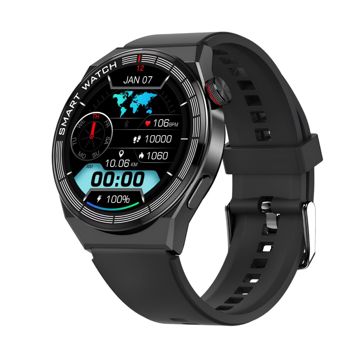 SMART WATCH DEVIA PRO1 - Black 