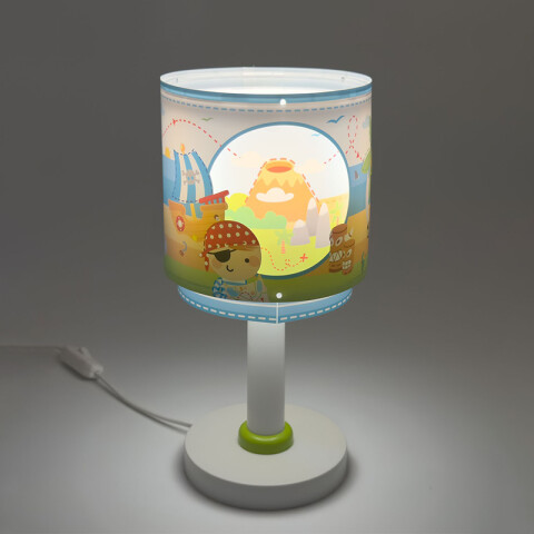 Portátil de mesa infantil E14 PIRATE ISLAND DA0220
