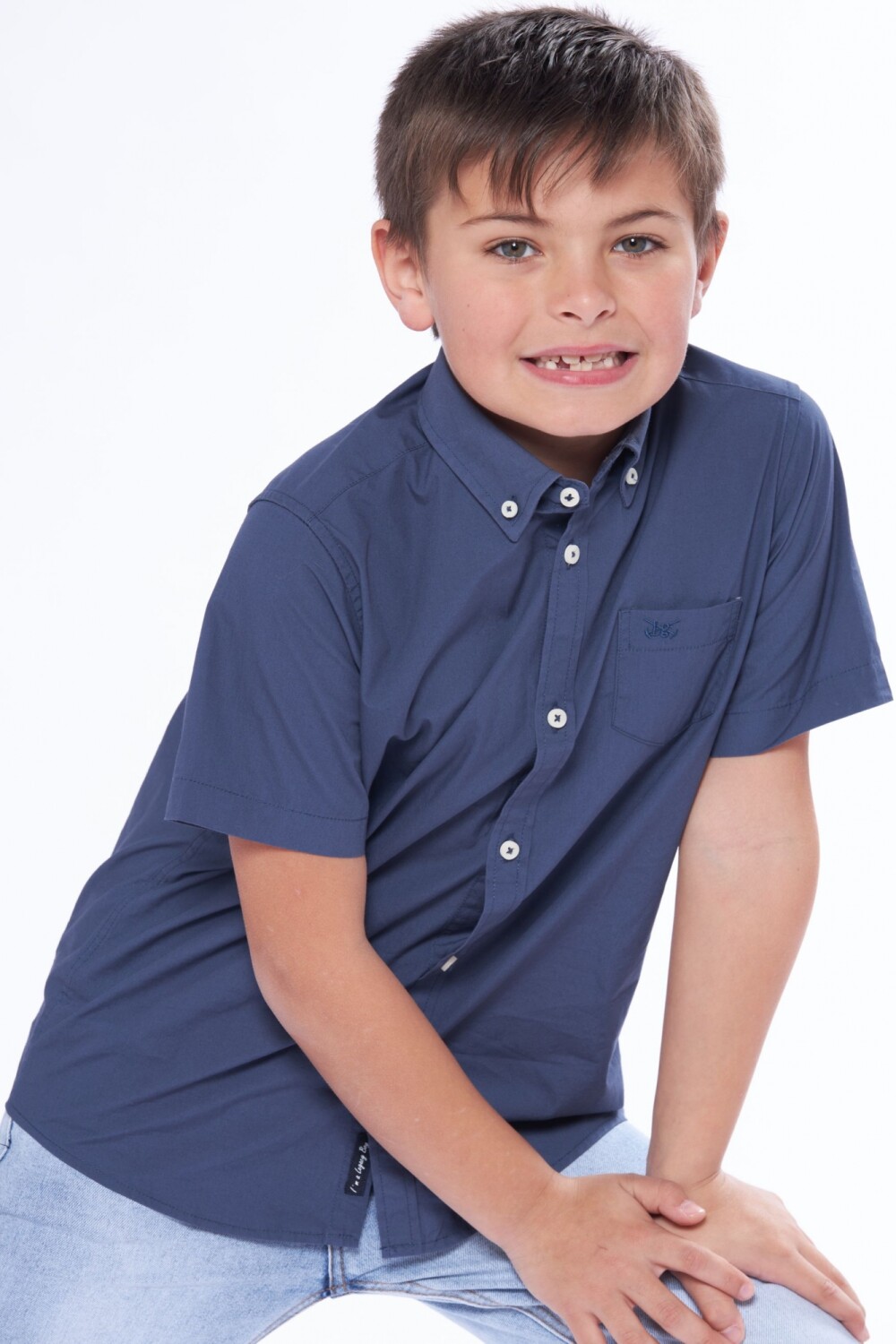 CAMISA LISA Azul