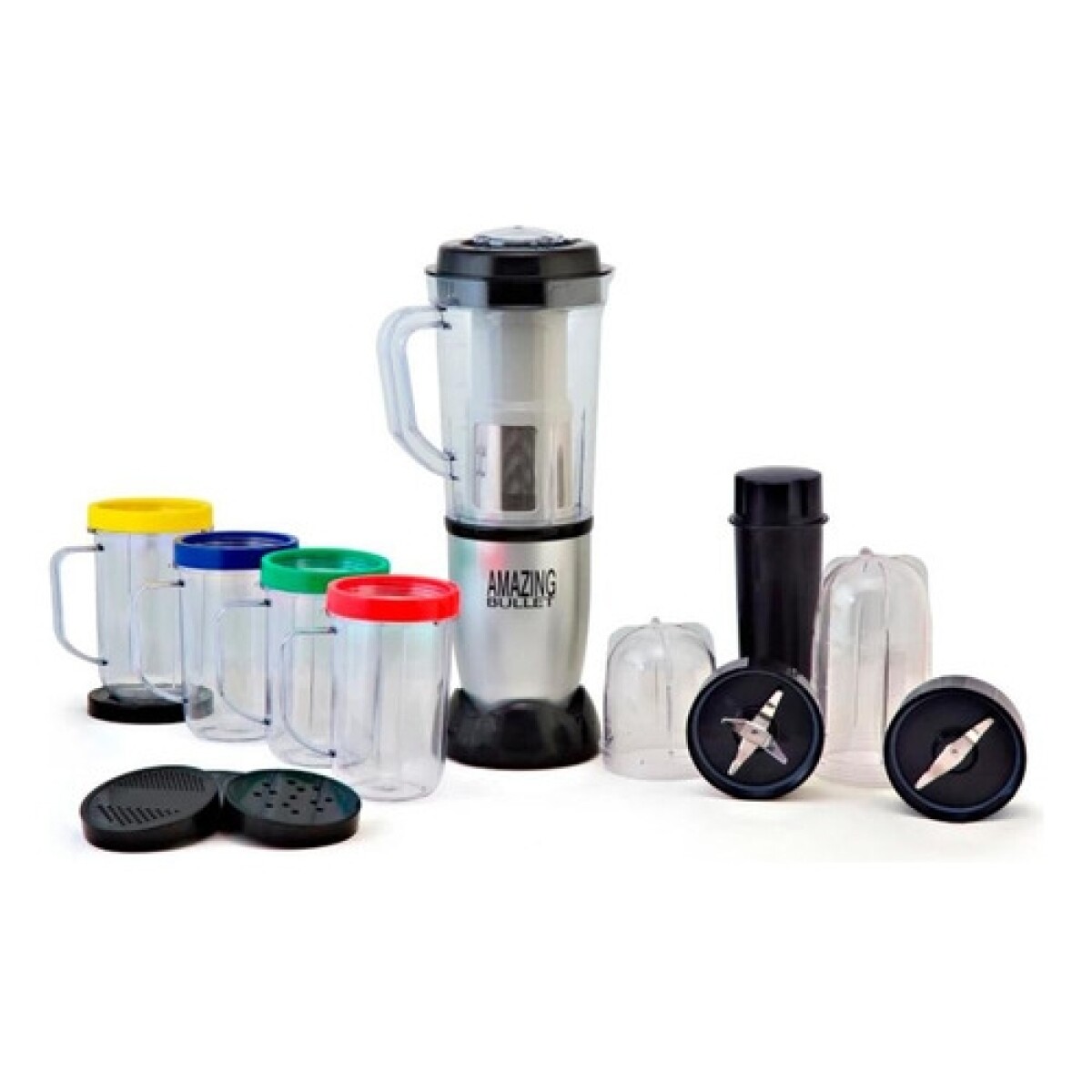 Licuadora juguera mixer 8 en 1 c/ 21 pcs 