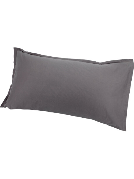 Funda almohada INGE 50x90 gris Kronborg Funda almohada INGE 50x90 gris Kronborg