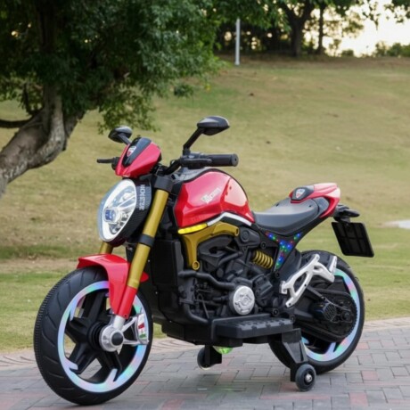Moto a Batería Bebesit Trueno Luz y Sonido ROJO