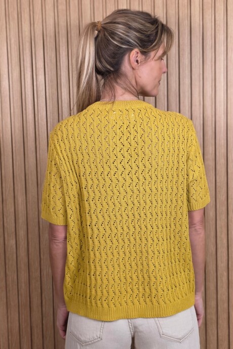 Cardigan Mora Pistacho