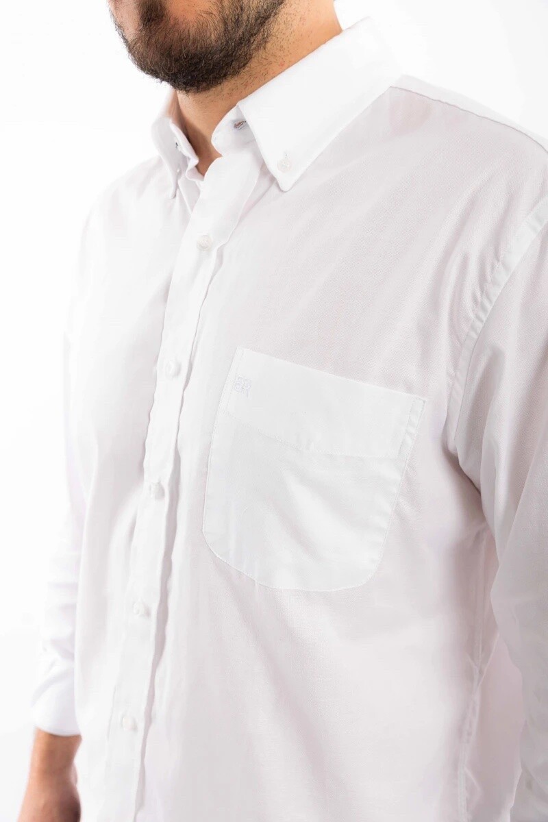 Camisa Oxford Brixton Blanca