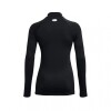 Remera Under Armour ColdGear Authentics Mockneck Black