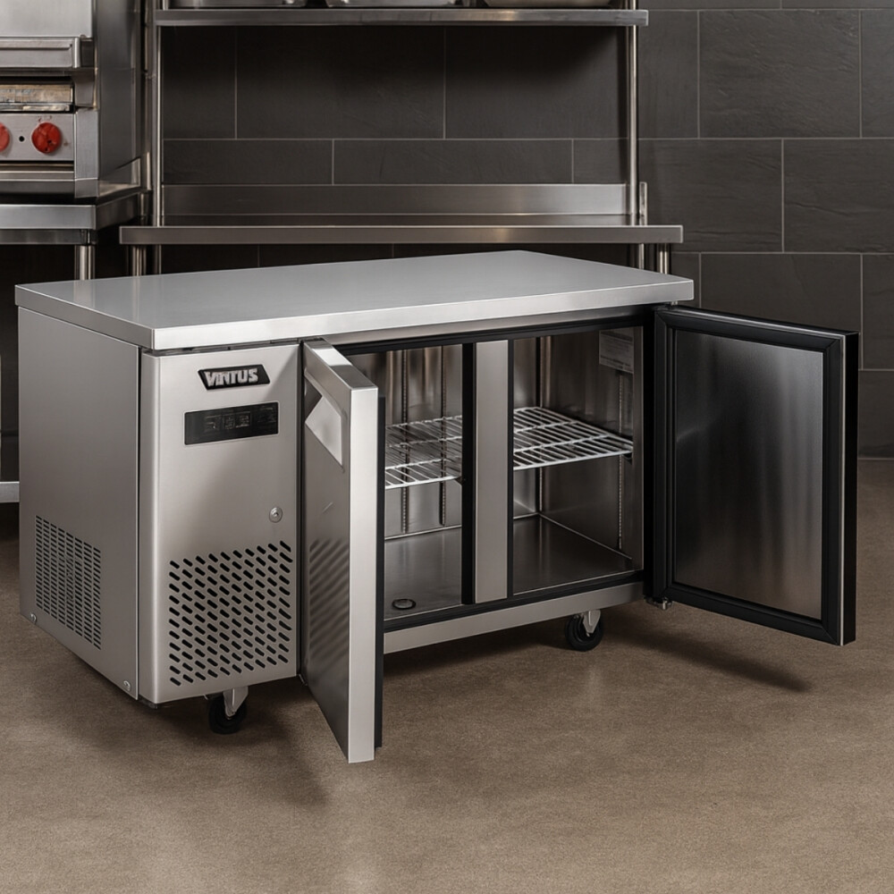 Heladera Bajo Mesada 220 Litros con 2 Puertas Heladera Bajo Mesada 220 Litros con 2 Puertas