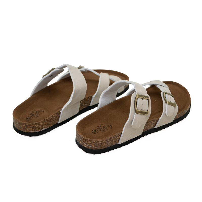 Sandalias Chill Sunday de Mujer - YF21W Beige